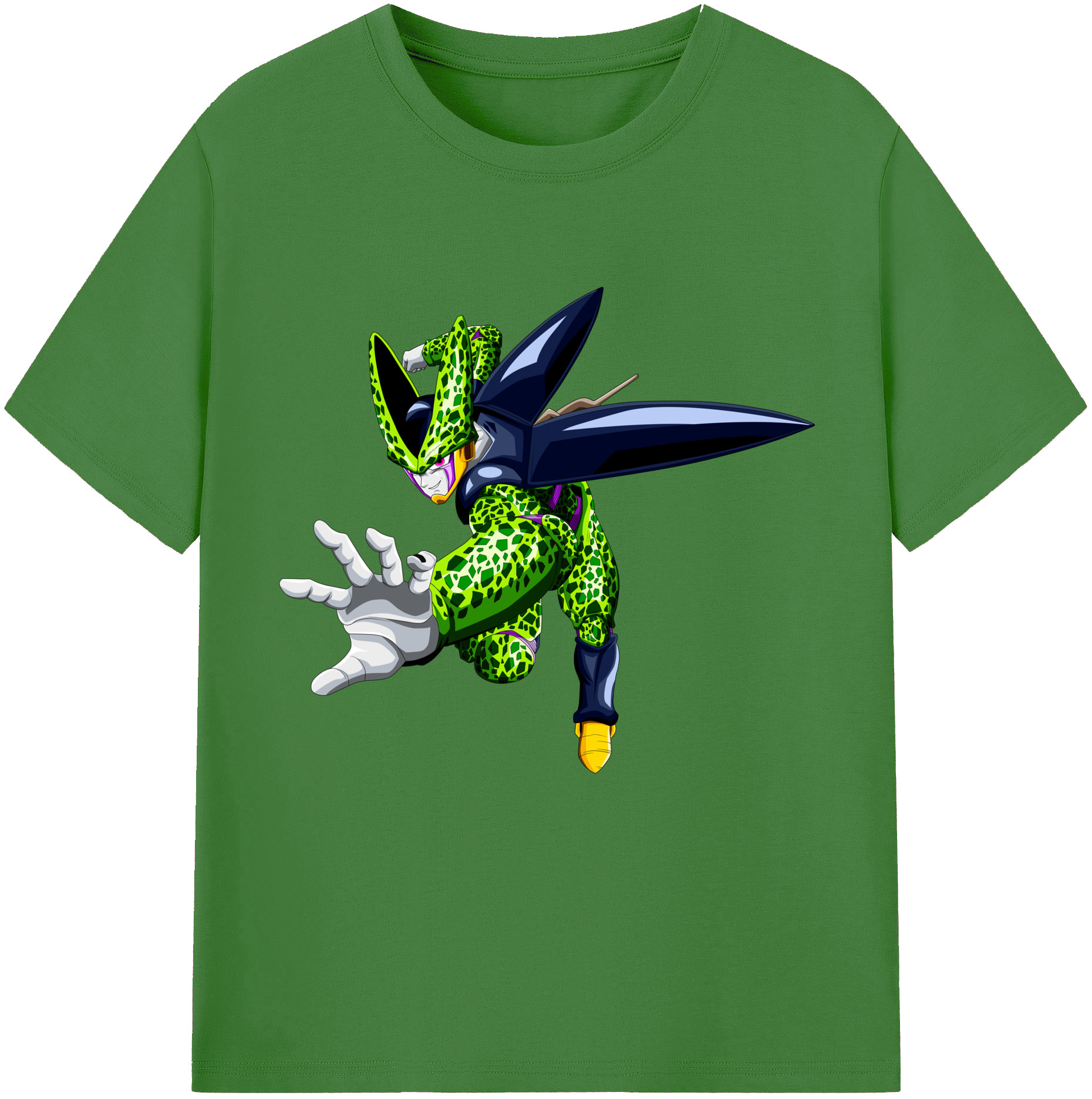 （画像用） ドラゴンボール セル DRAGON BALL Cell レディースカジュアルプリントTシャツ（綿100％）